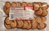 Blätterteig Schweineohren-Gebäck