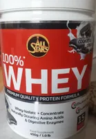 Whey cookies and cream