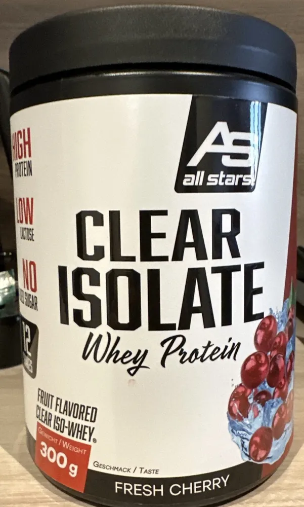 Clear Isolate Whey Protein Fresh Cherry