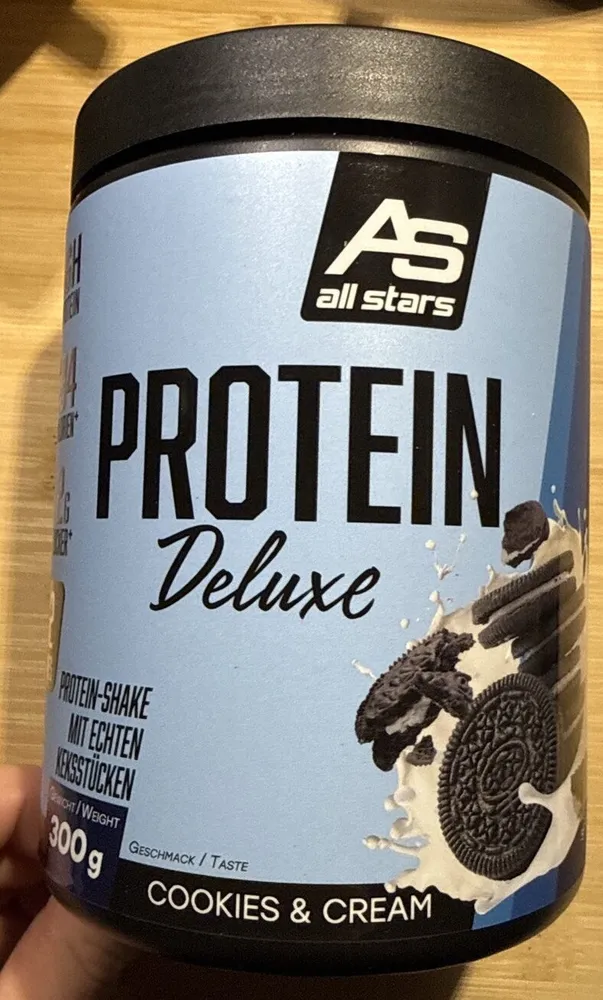 Protein Shake mit echten Keksstücken