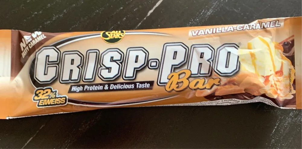 Crisp Pro Bar, Vanilla Caramel