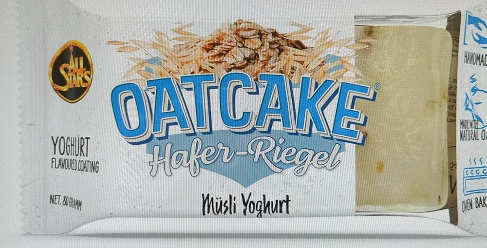 Oatcake Hafer-Riegel Müsli Yoghurt