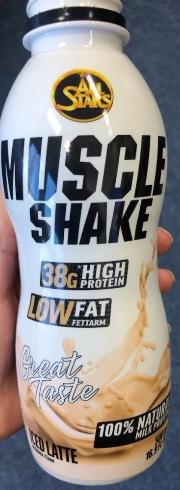 Muscle Shake Ice Latte
