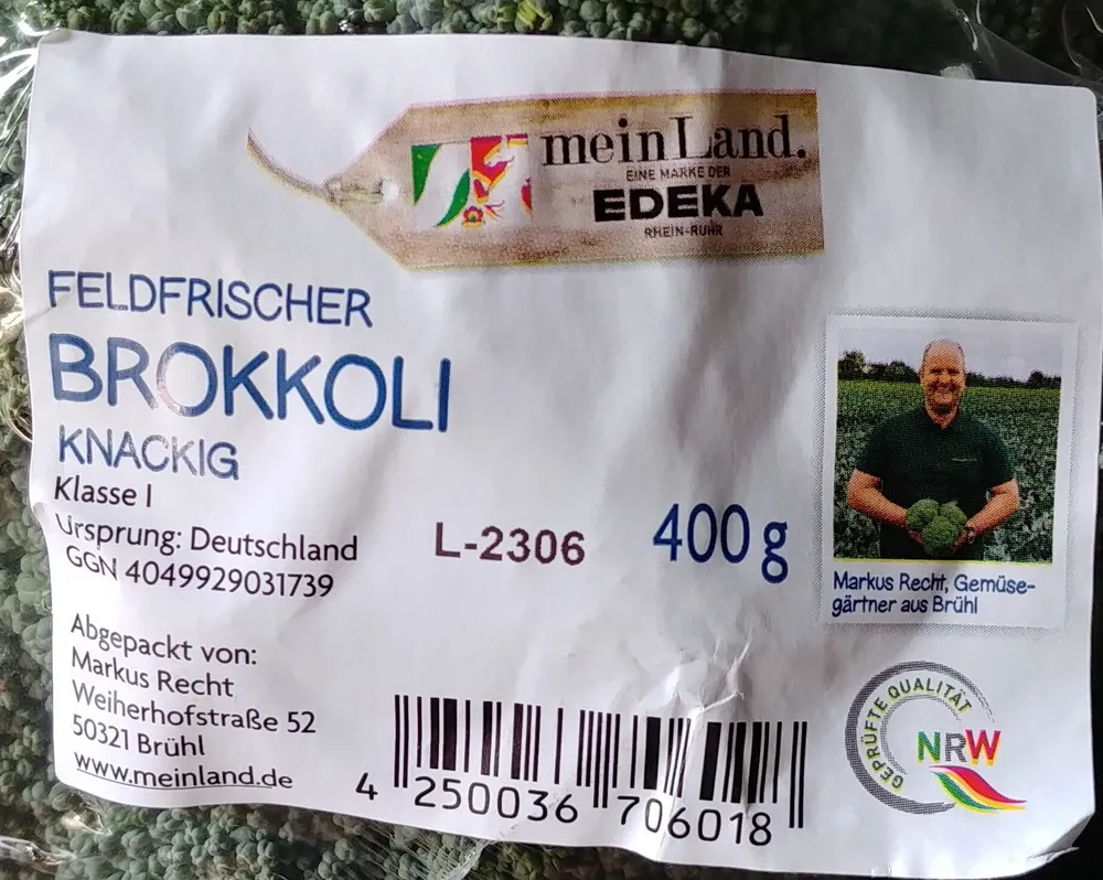 Feldfrischer Brokkoli