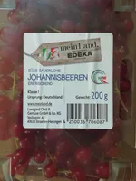 Süß-säuerlich rote Johannisbeeren