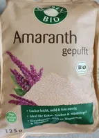 Amaranth gepufft