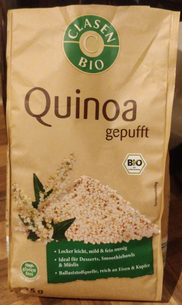 Quinoa gepufft