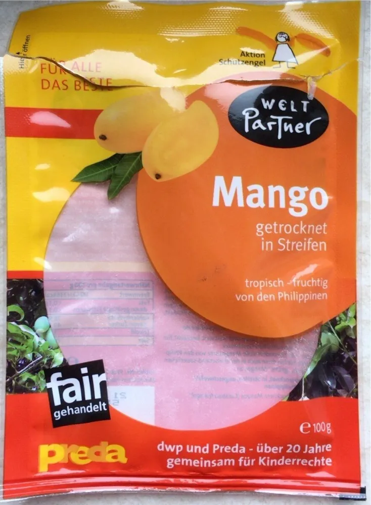 Getrocknete Mango