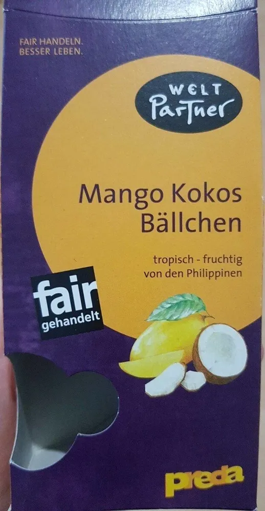 Mango Kokos Bällchen