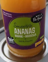 Smoothy ananas banane + maracuja