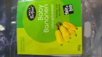 Baby Bananen, solargetrocknet