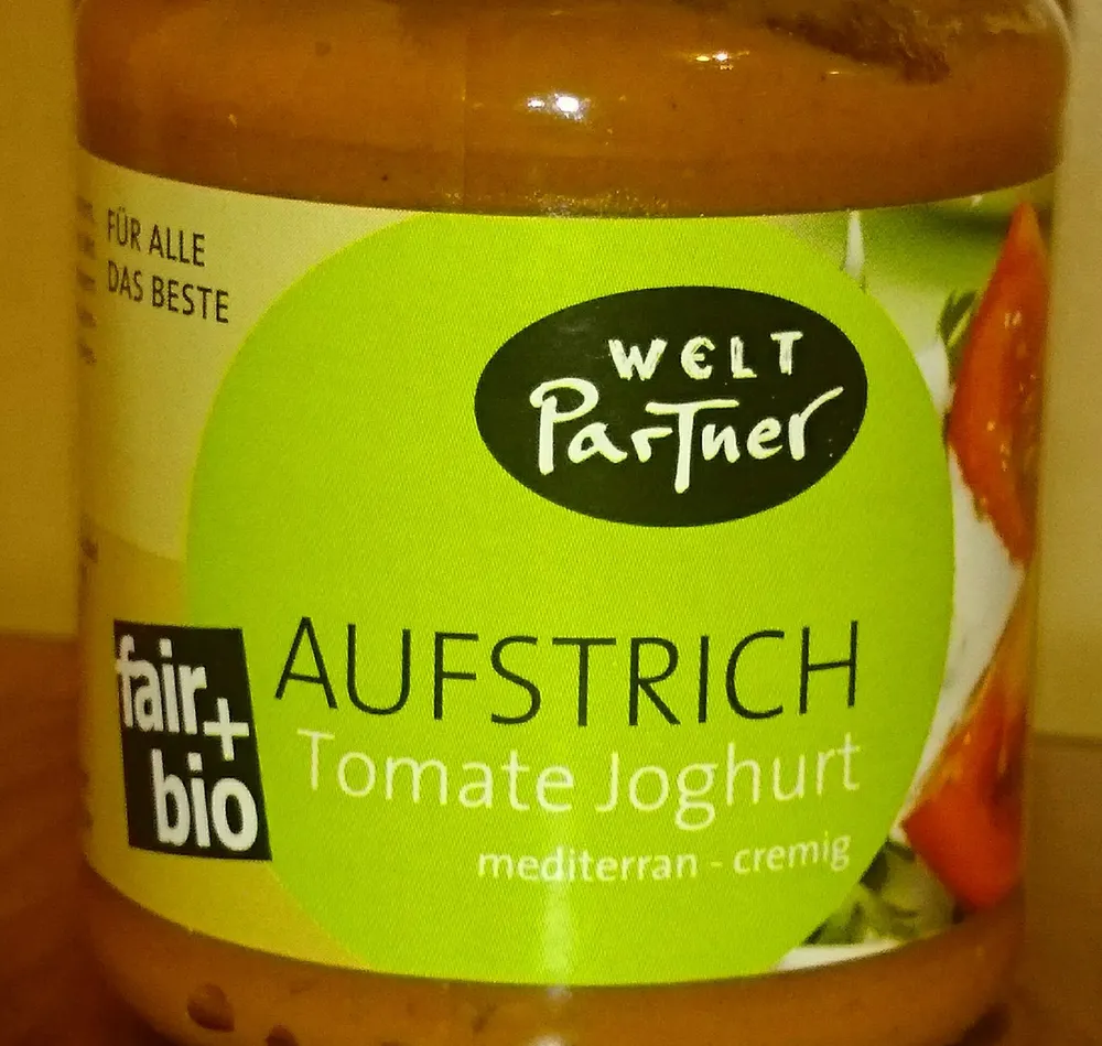 Aufstrich Tomate Joghurt mediterran cremig