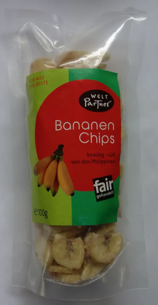 Bananen Chips knackig-süß