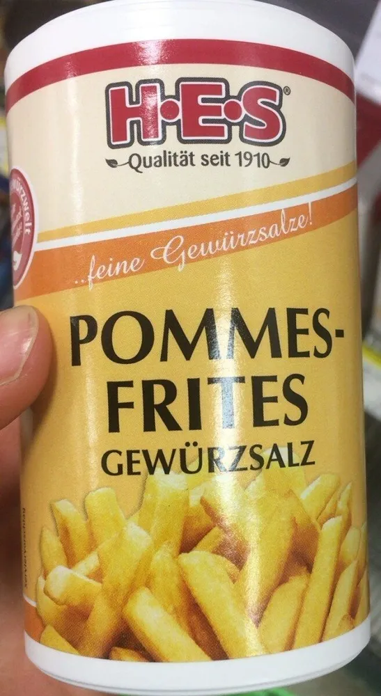 Pommes Frites Gewürzsalz