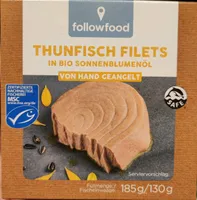 Thunfisch Filets in Bio-Sonnenblumenöl
