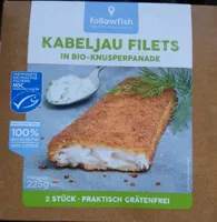 Kabeljau Filets in Bio-Knusperpanade