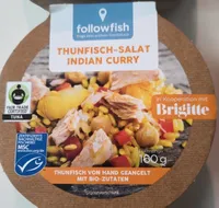 Thunfisch-Salat Indian Curry
