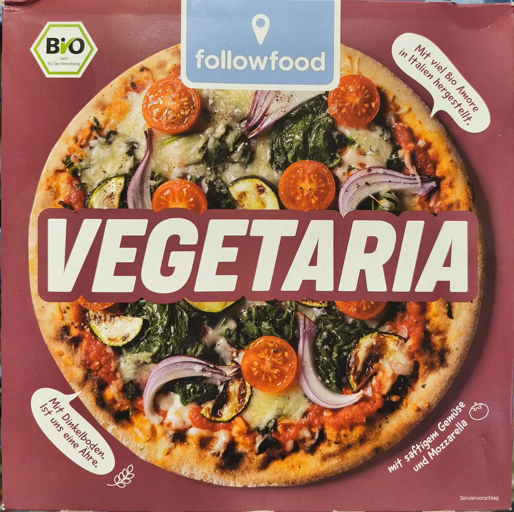 Vegetariana mit Dinkelboden