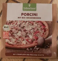 Porcini mit Bio-Weizenboden