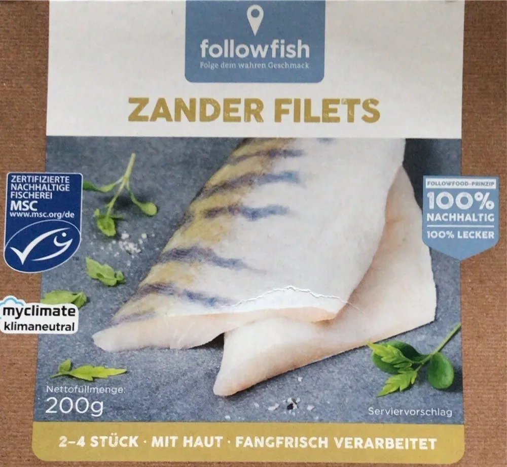 Zander Filets