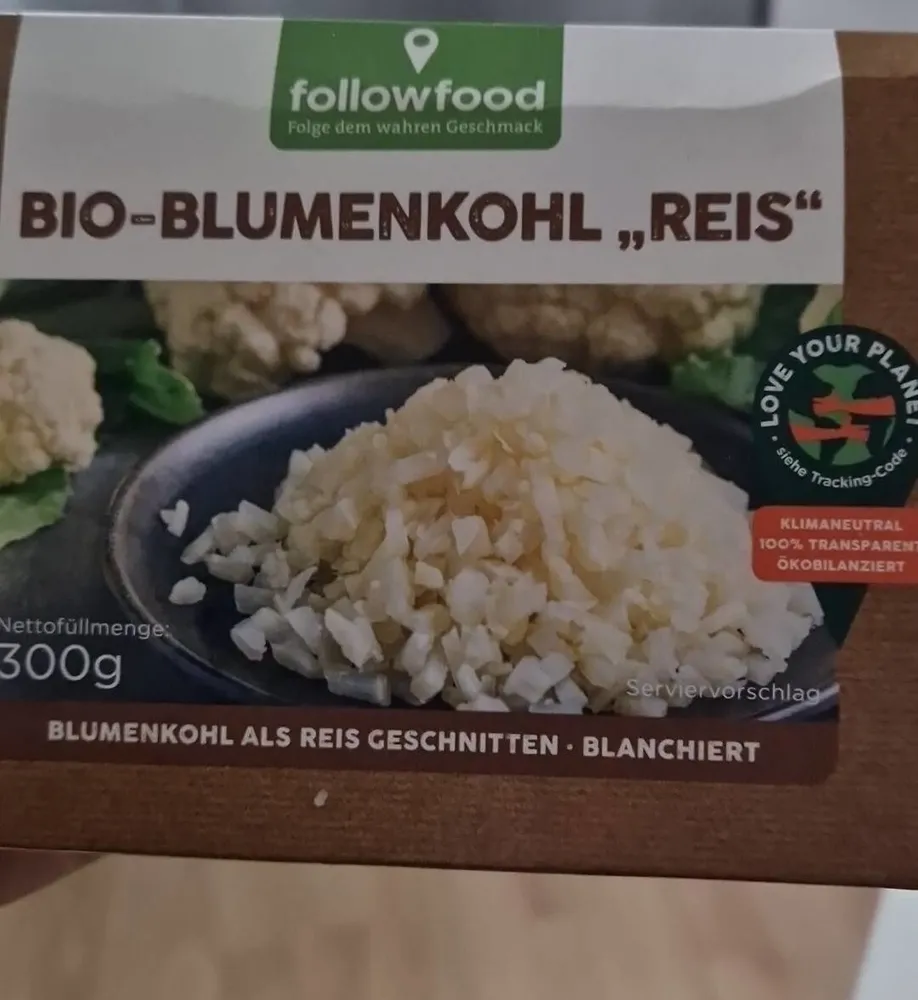Bio Blumenkohl-Reis