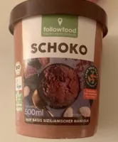 Bio-Eis Schoko auf Mandelbasis mit Kakao