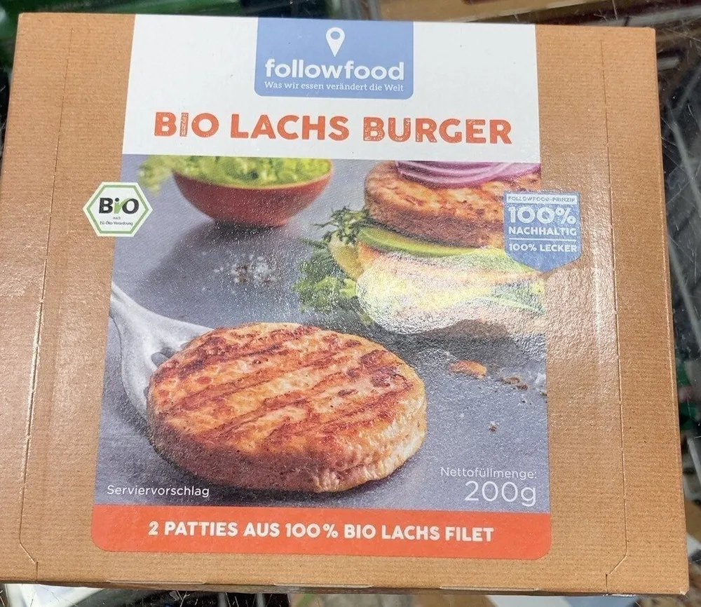 Bio Lachs Burger