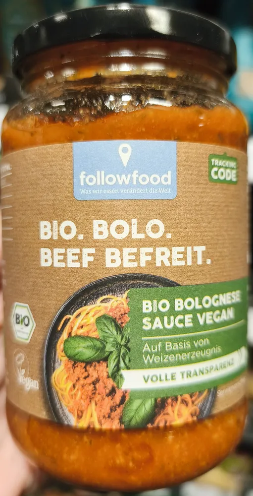 Bio Bolognese Sauce Vegan