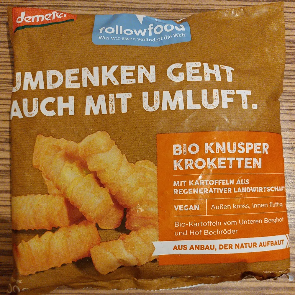 Bio Knusper Kroketten