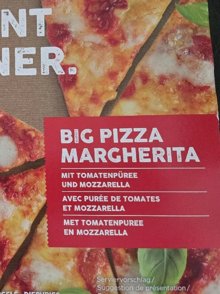 Bio Big Pizza Margherita