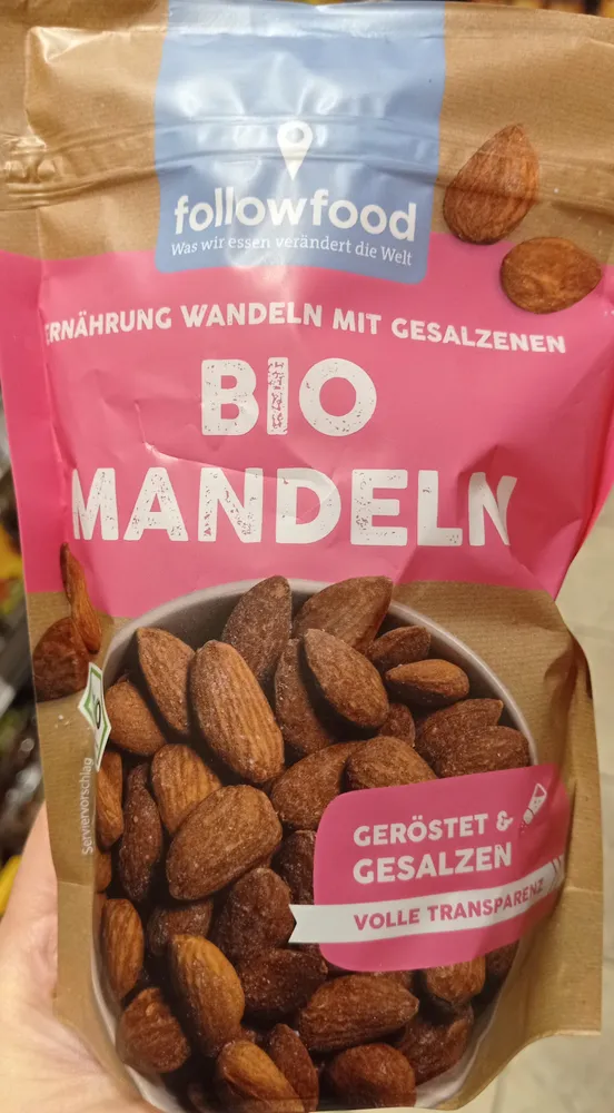 Mandeln geröstet & gesalzen