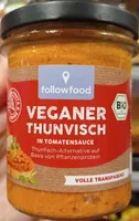 Veganer Thunvisch in Tomatensauce