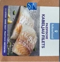 Pazifische Kabeljau Filets