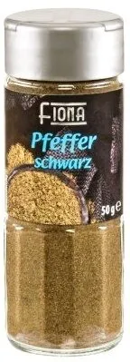 Gewürze - FIONA - Pfeffer schwarz gem.