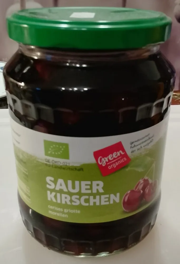 Sauerkirschen im Glas