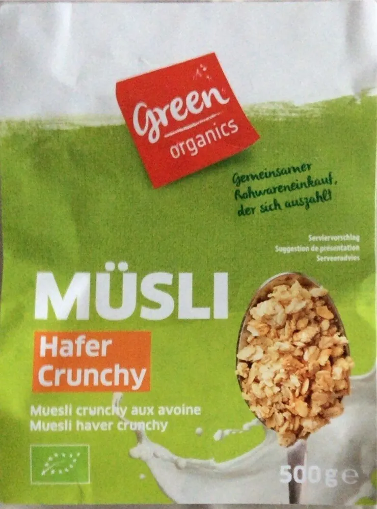 Müsli Hafer Crunchy
