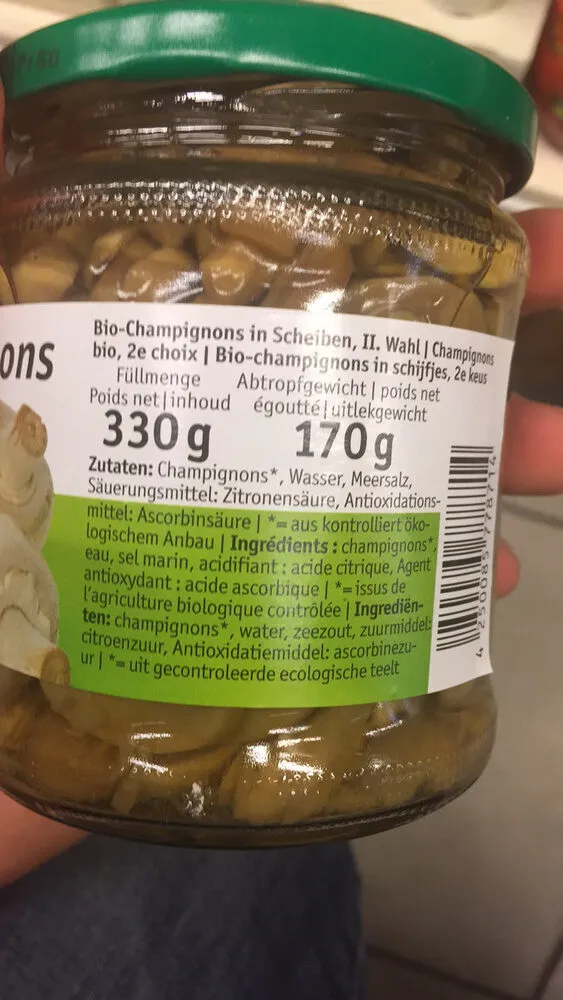 Champignons Im Glas