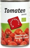 Green Tomaten, Geschält