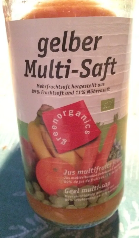 Gelber Multi-saft