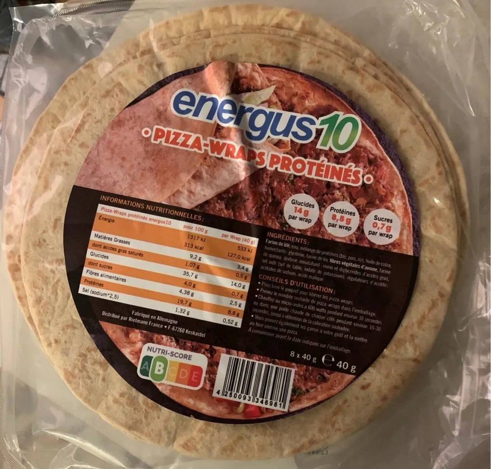 Wrap proteiné
