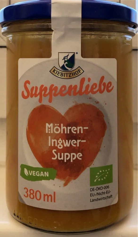 Suppenliebe Möhren-Ingwer-Suppe