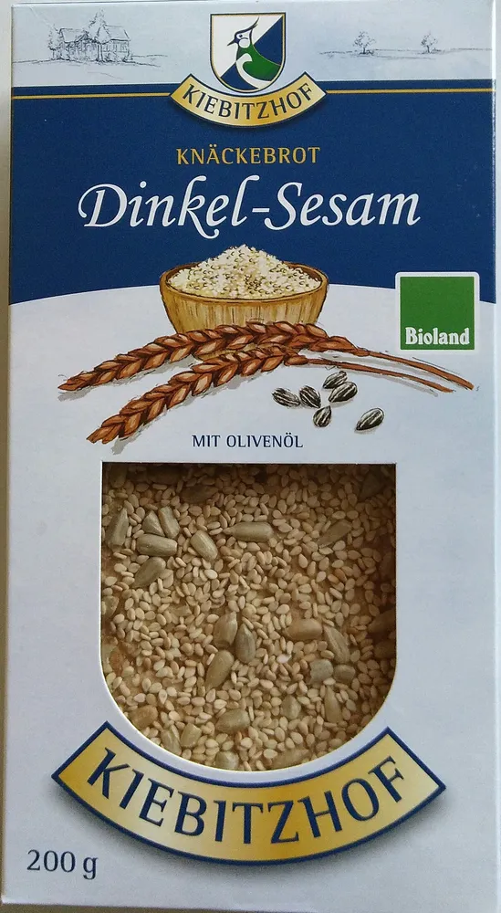 Knäckebrot Dinkel-Sesam