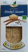 Knäckebrot Dinkel-Sesam
