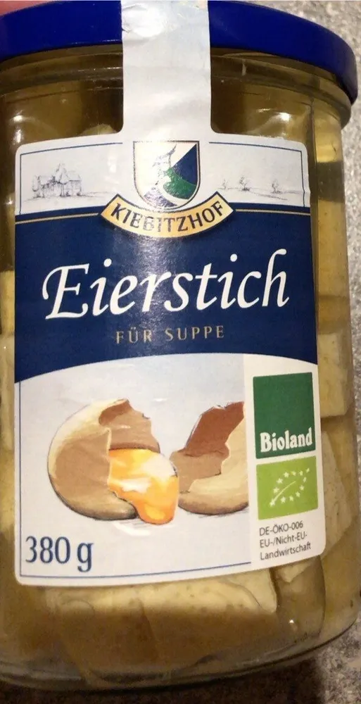 Eierstich für Suppe