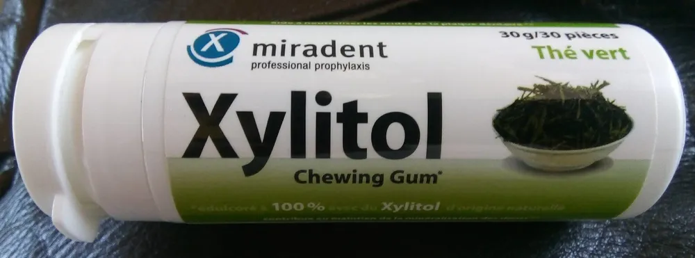 Miradent Xylitol Chewing Gum the Vert