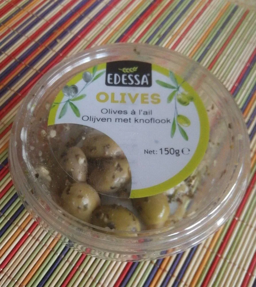Olives à l'ail