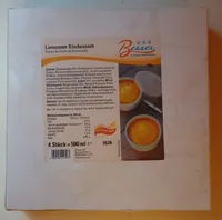 Limonen-Eisdessert