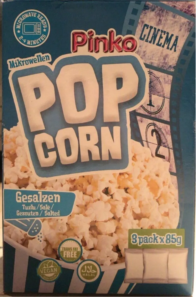 Pop corn salted