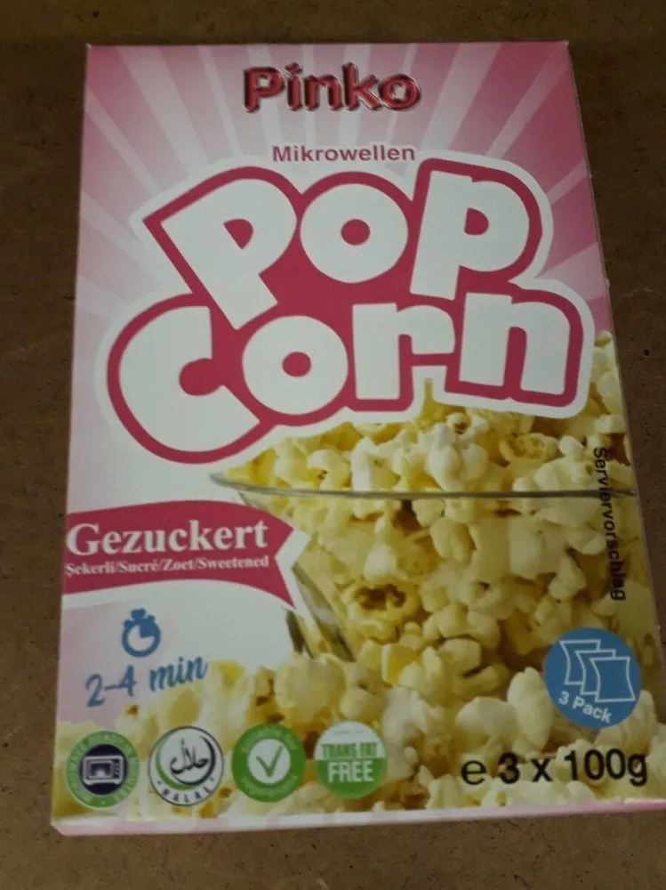 Pop corn pinko