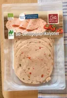 Bio Geflügelpaprikalyoner